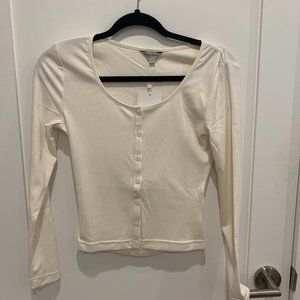 NWT Petite Studio Ava Jersey Top Sz XS